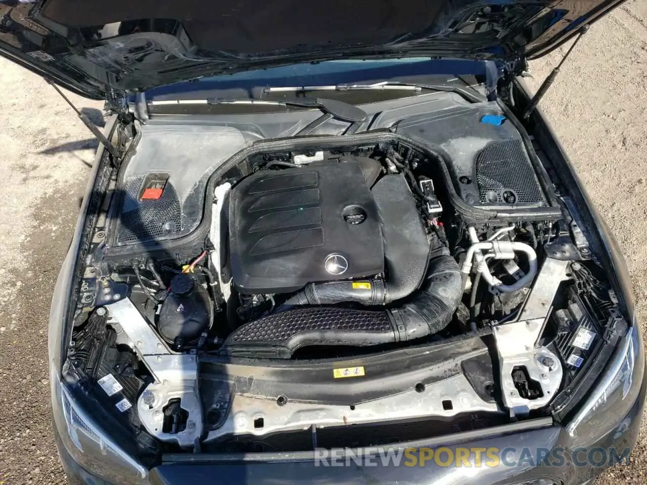 7 fotografías del automóvil dañado W1KZF8DB9MA904046 MERCEDES-BENZ E-CLASS 2021