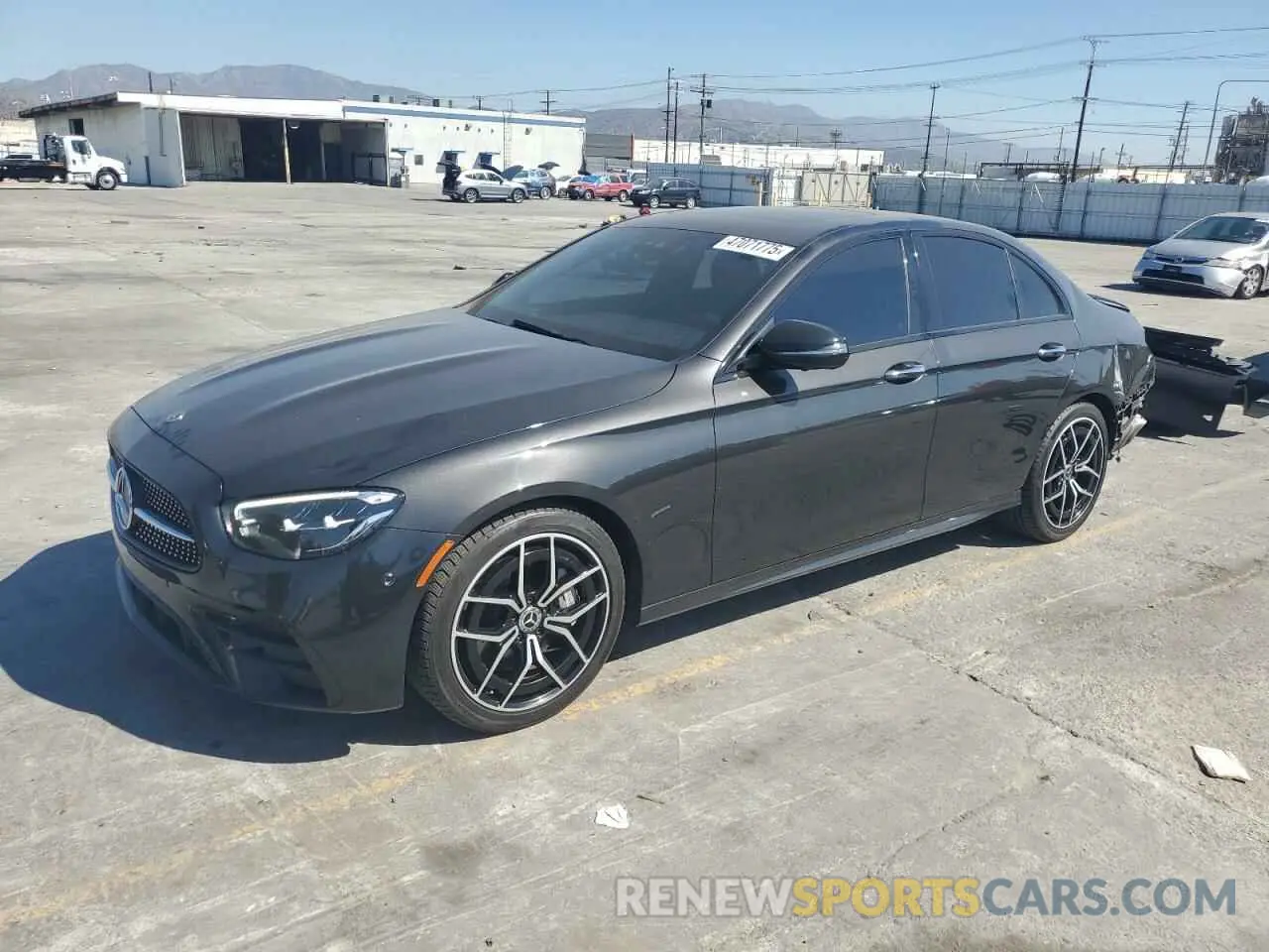 1 fotografías del automóvil dañado W1KZF8DBXMA981444 MERCEDES-BENZ E-CLASS 2021