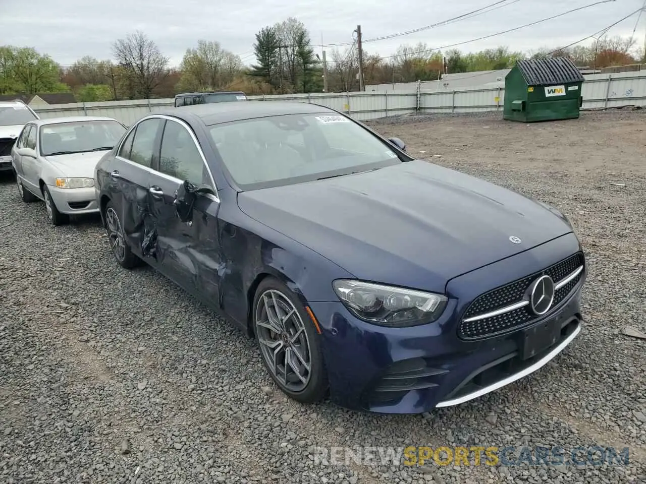 4 fotografías del automóvil dañado W1KZF8EB0MA908193 MERCEDES-BENZ E-CLASS 2021