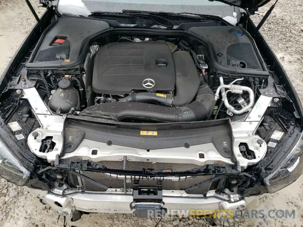 11 fotografías del automóvil dañado W1KZF8EB0MA956504 MERCEDES-BENZ E-CLASS 2021