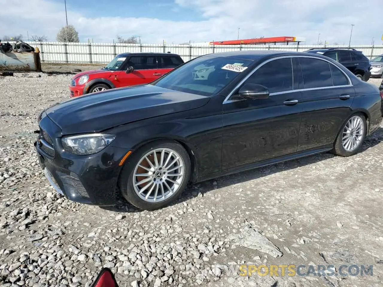 1 fotografías del automóvil dañado W1KZF8EB5MA896252 MERCEDES-BENZ E-CLASS 2021