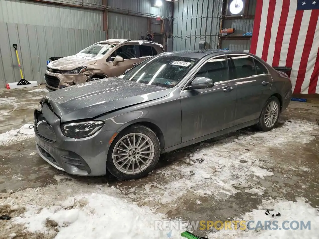 1 fotografías del automóvil dañado W1KZF8EB5MA930643 MERCEDES-BENZ E-CLASS 2021