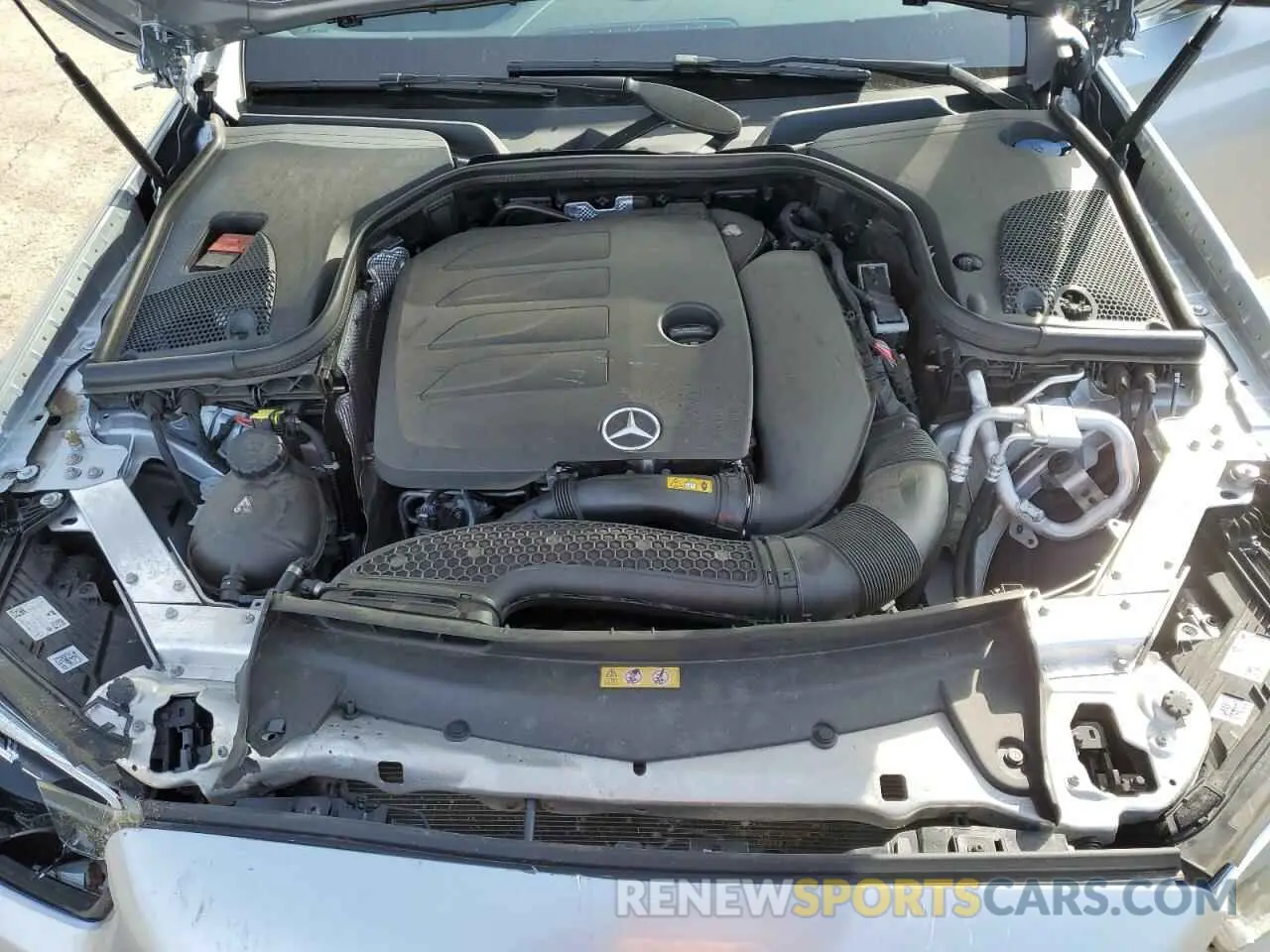 11 fotografías del automóvil dañado W1KZF8EB9MA875615 MERCEDES-BENZ E-CLASS 2021