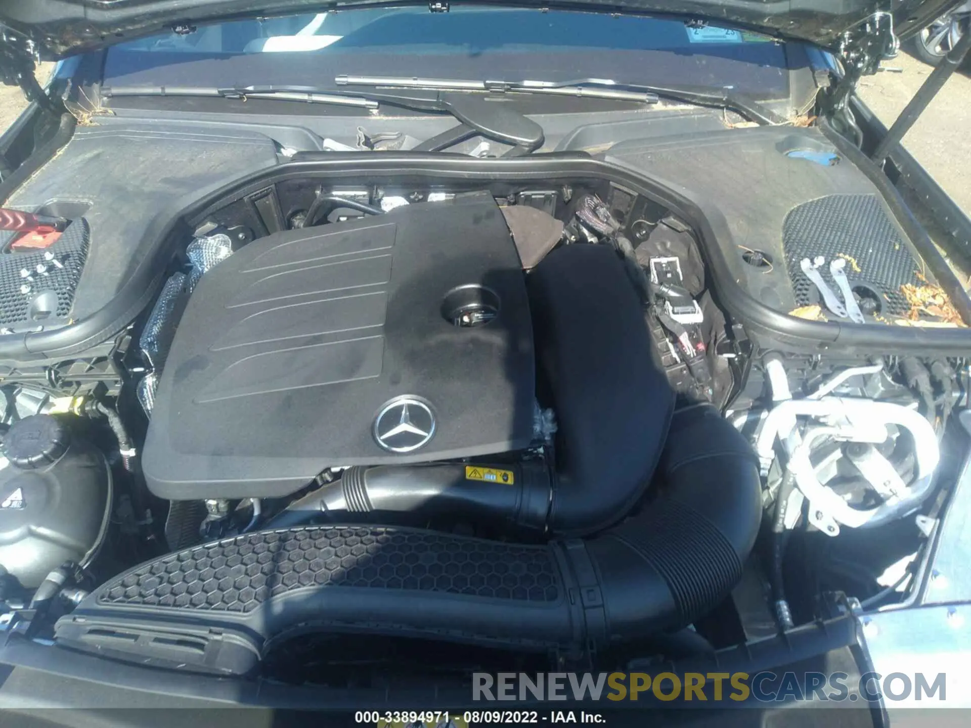 10 fotografías del automóvil dañado W1KZF8EBXMA933330 MERCEDES-BENZ E-CLASS 2021