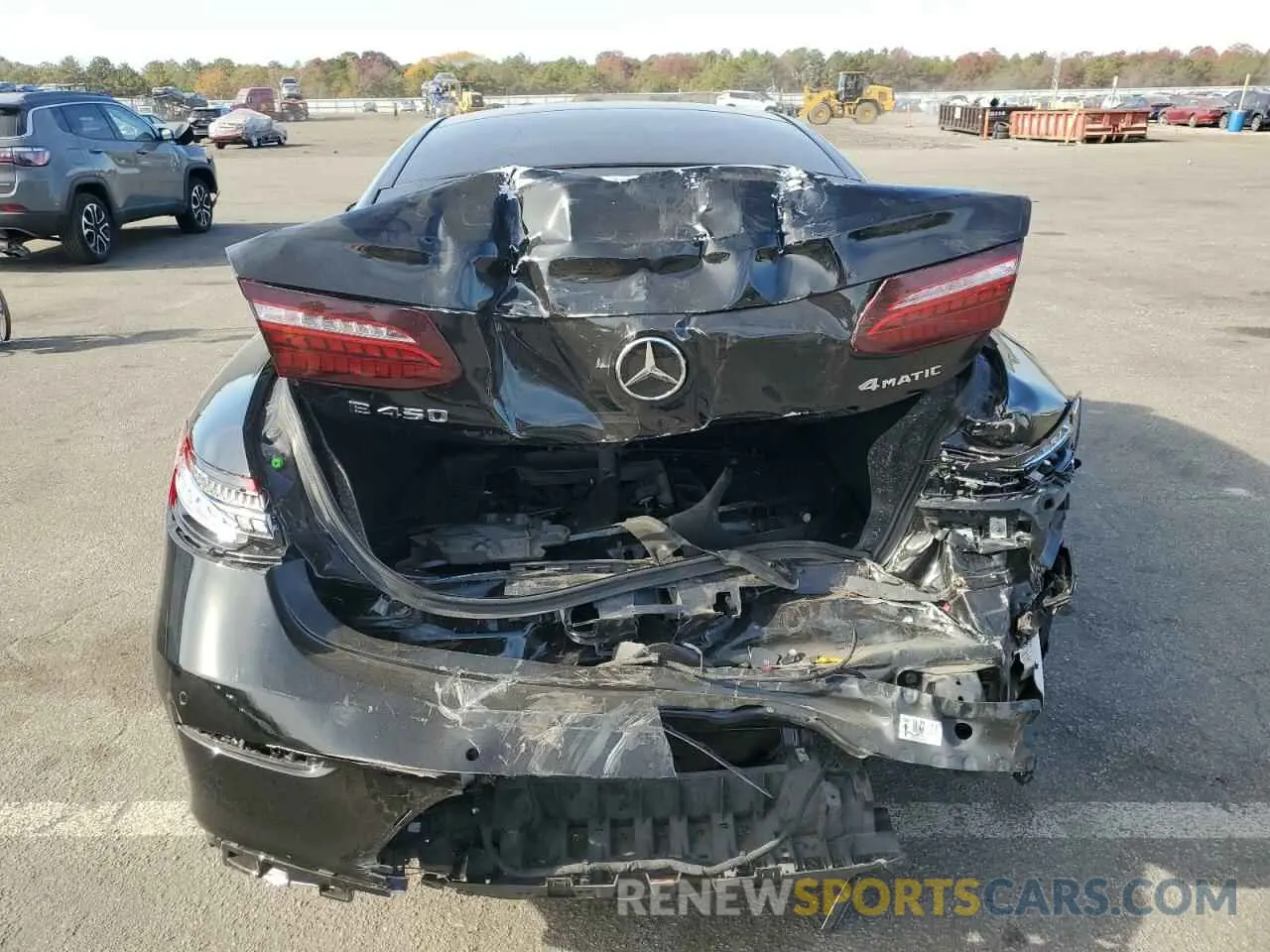6 fotografías del automóvil dañado W1K1J5KB9NF180862 MERCEDES-BENZ E-CLASS 2022