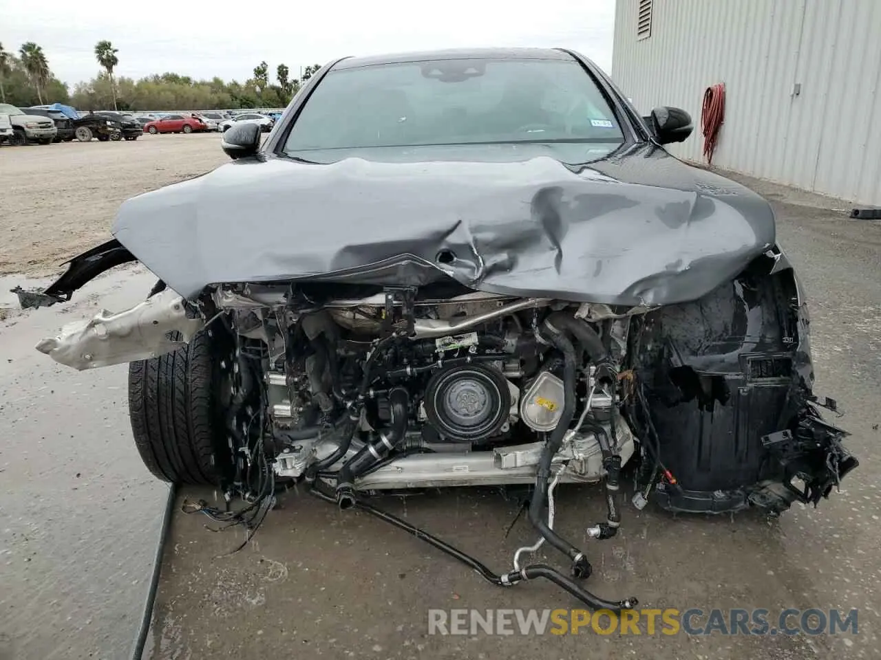 5 fotografías del automóvil dañado W1KZF6BB0NB011346 MERCEDES-BENZ E-CLASS 2022