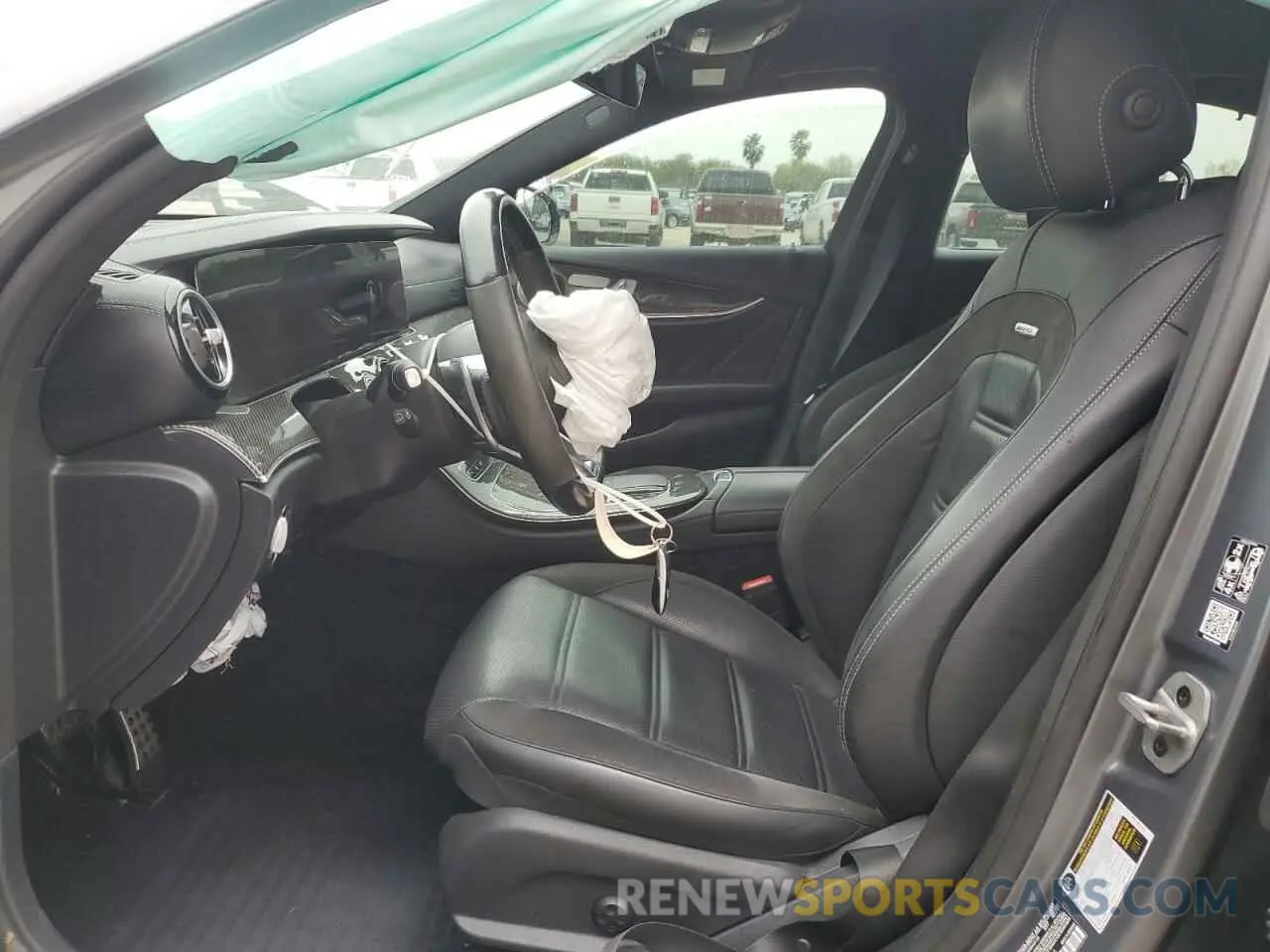 7 fotografías del automóvil dañado W1KZF6BB0NB011346 MERCEDES-BENZ E-CLASS 2022