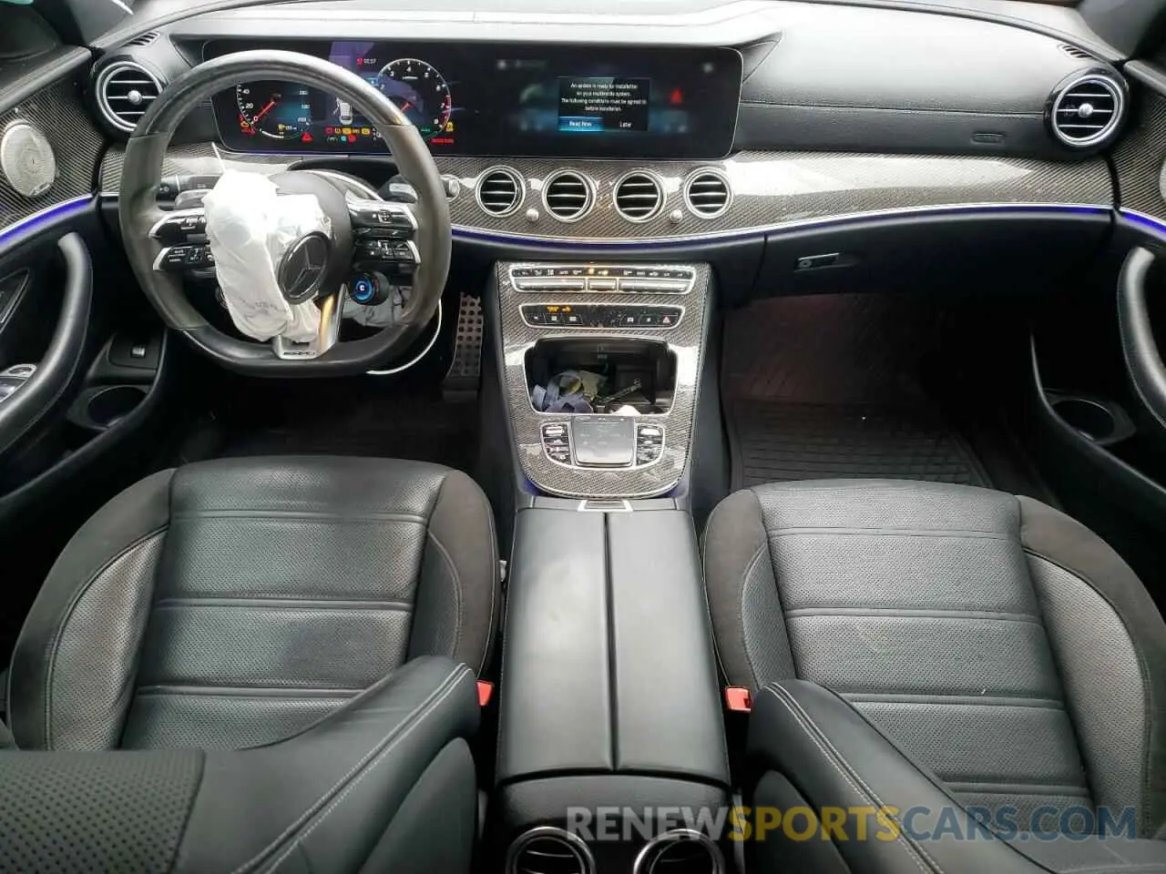 8 fotografías del automóvil dañado W1KZF6BB0NB011346 MERCEDES-BENZ E-CLASS 2022