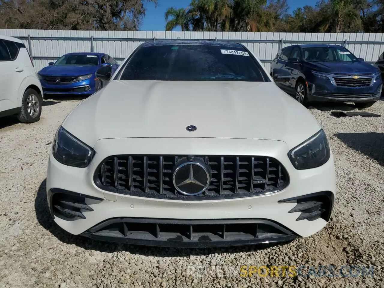 5 fotografías del automóvil dañado W1KZF6BB5NB031706 MERCEDES-BENZ E-CLASS 2022