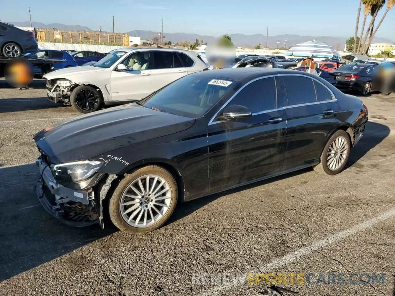 1 fotografías del automóvil dañado W1KZF8DB0NB085097 MERCEDES-BENZ E-CLASS 2022