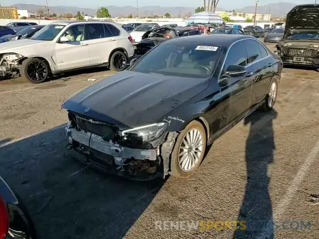 10 fotografías del automóvil dañado W1KZF8DB0NB085097 MERCEDES-BENZ E-CLASS 2022