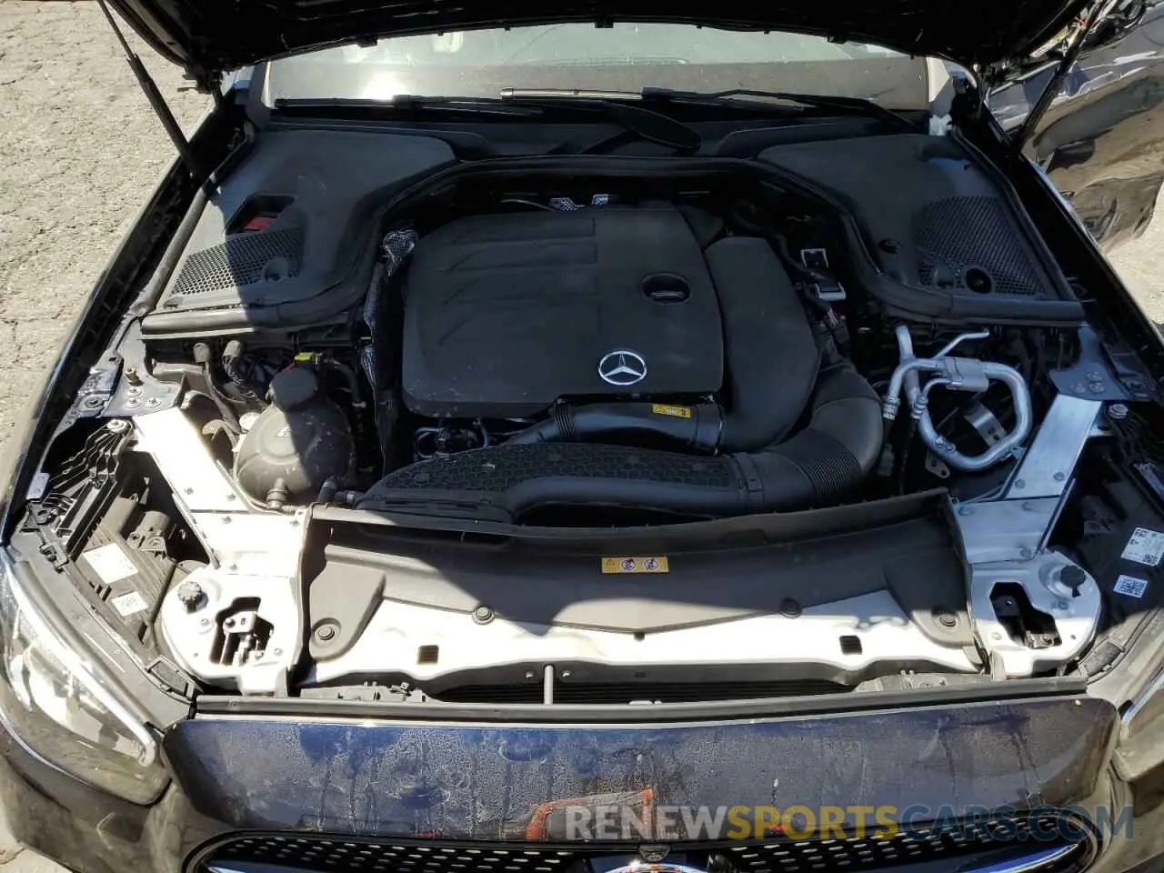 11 fotografías del automóvil dañado W1KZF8DB1NB074741 MERCEDES-BENZ E-CLASS 2022