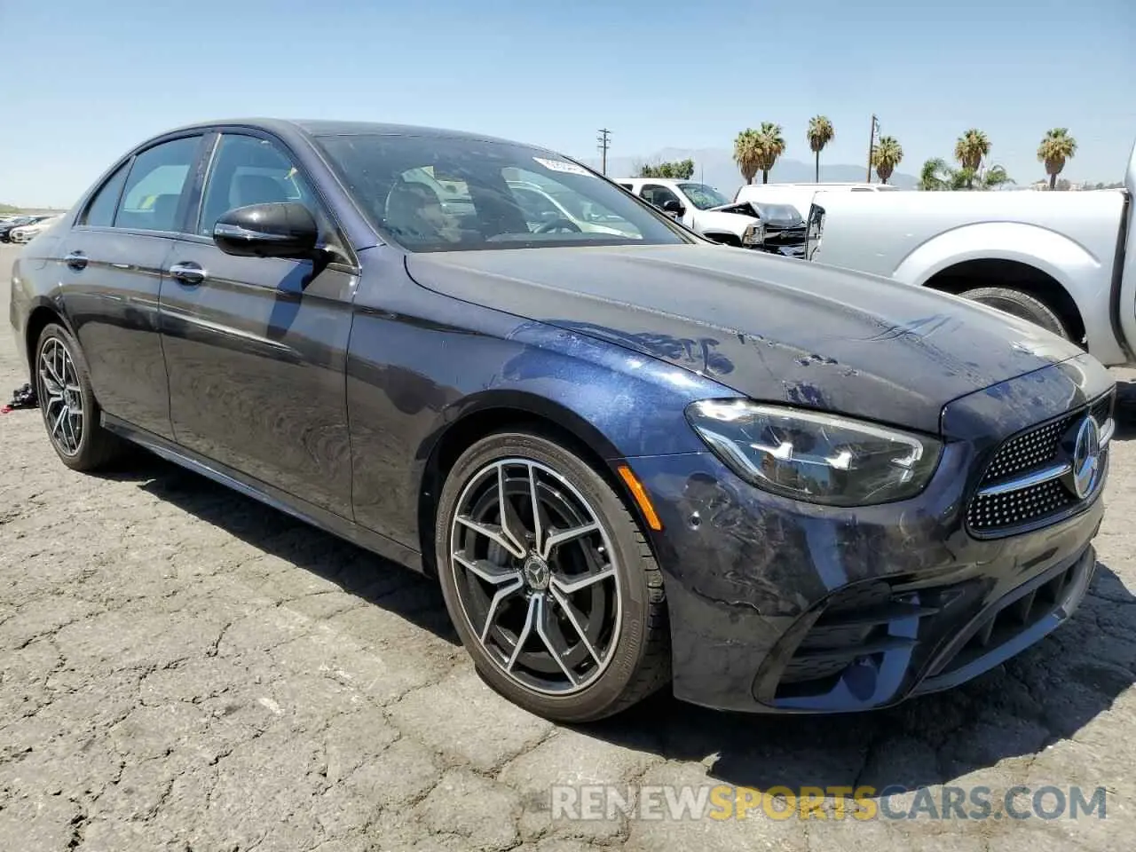 4 fotografías del automóvil dañado W1KZF8DB1NB074741 MERCEDES-BENZ E-CLASS 2022