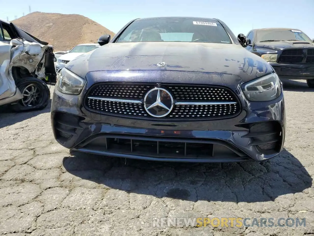 5 fotografías del automóvil dañado W1KZF8DB1NB074741 MERCEDES-BENZ E-CLASS 2022