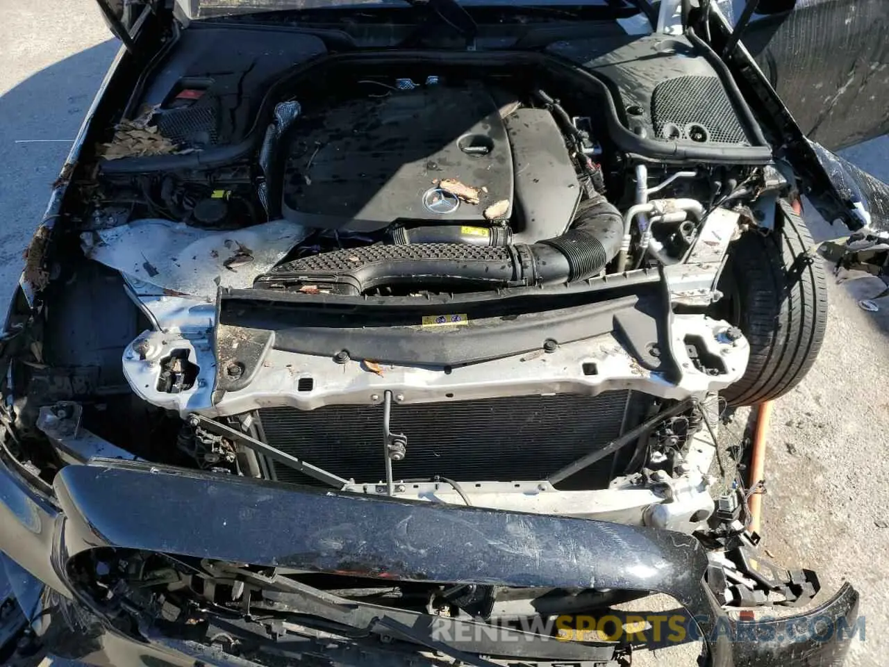 11 fotografías del automóvil dañado W1KZF8DB2NB089264 MERCEDES-BENZ E-CLASS 2022