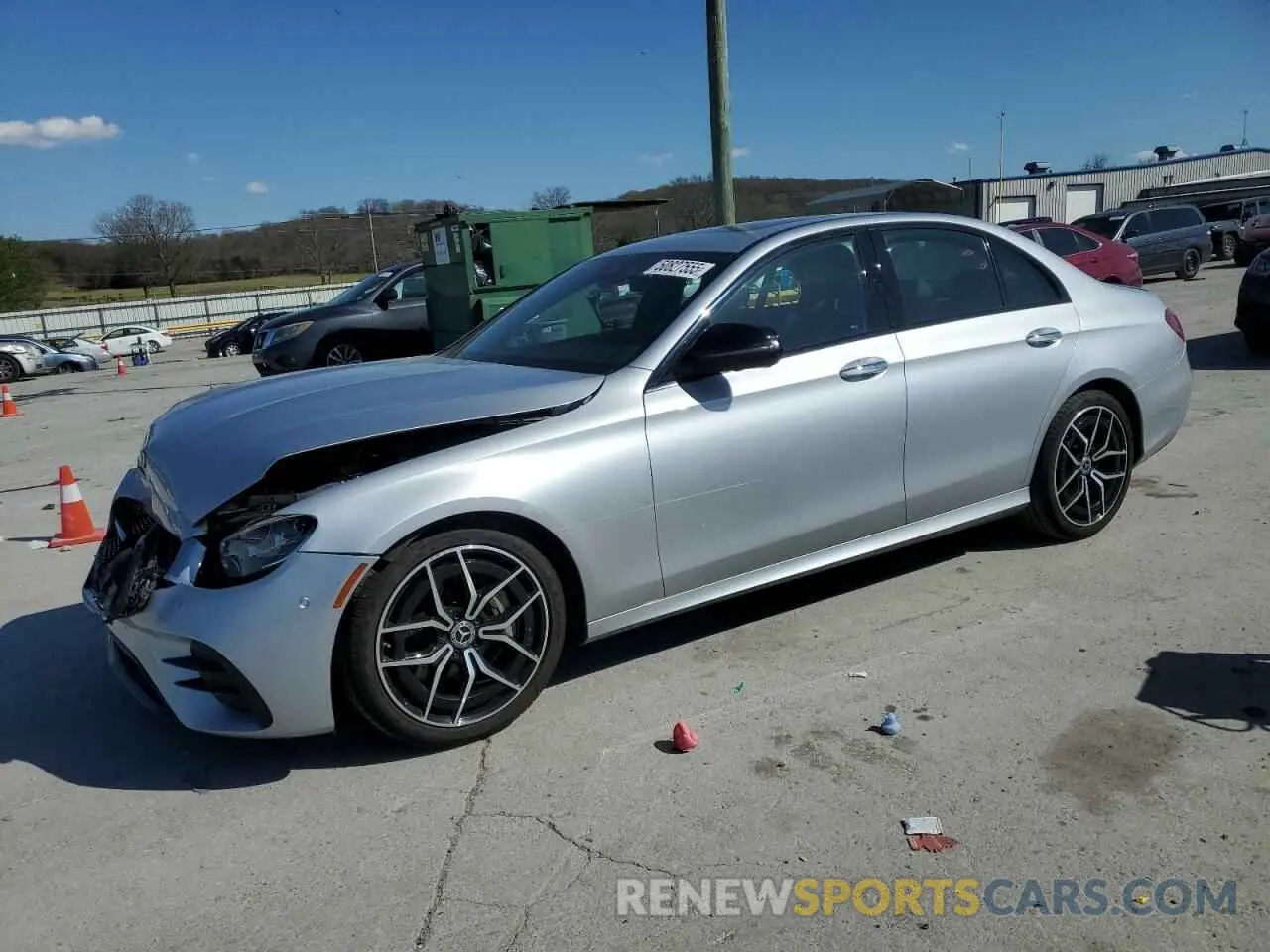1 fotografías del automóvil dañado W1KZF8DB4NB095261 MERCEDES-BENZ E-CLASS 2022