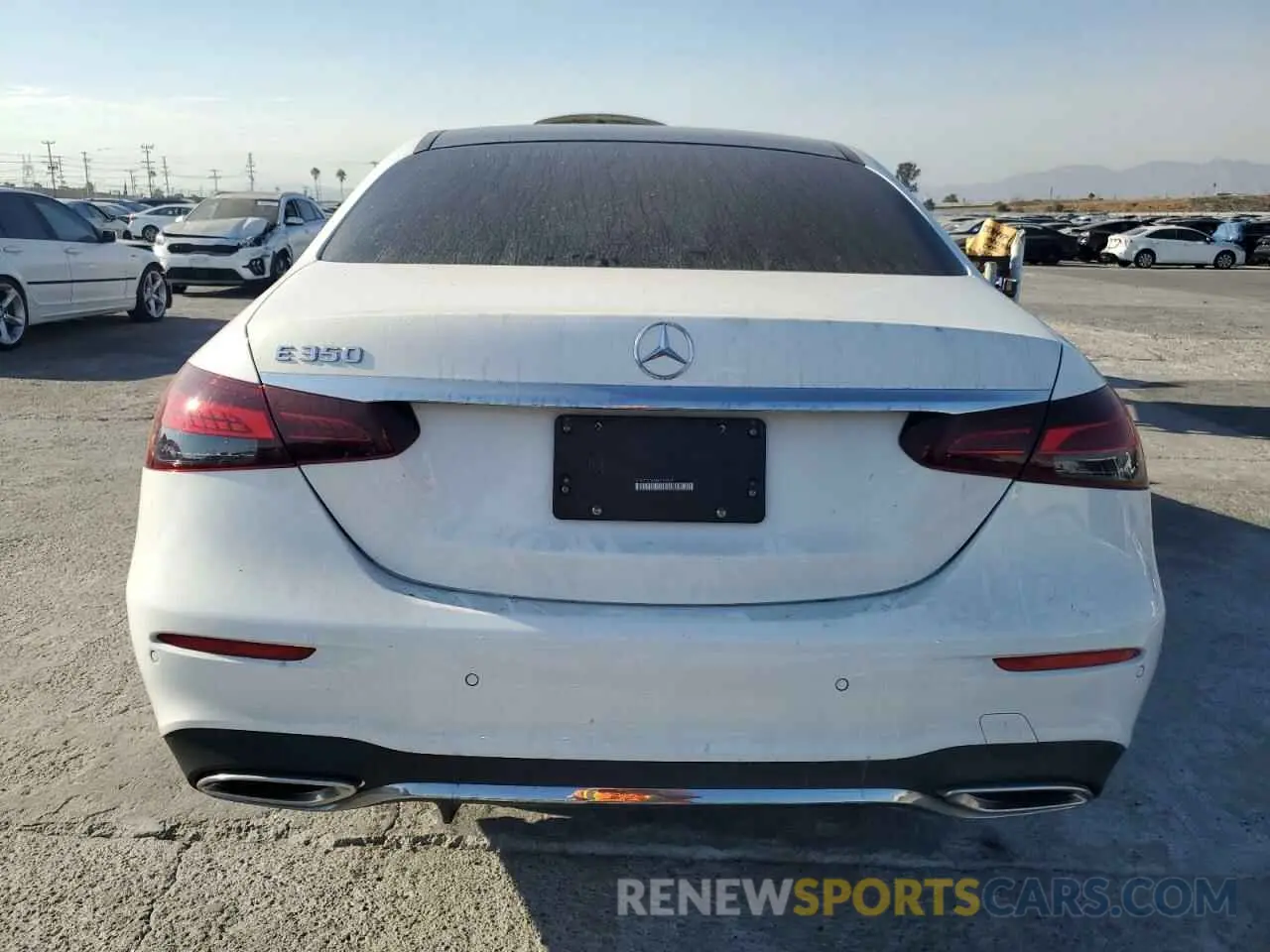 6 fotografías del automóvil dañado W1KZF8DB5NB097889 MERCEDES-BENZ E-CLASS 2022