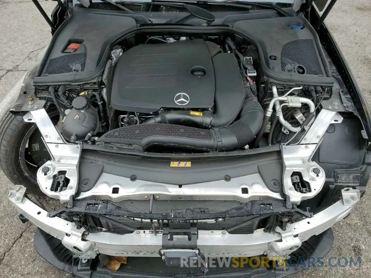 11 fotografías del automóvil dañado W1KZF8DB6NB098663 MERCEDES-BENZ E-CLASS 2022