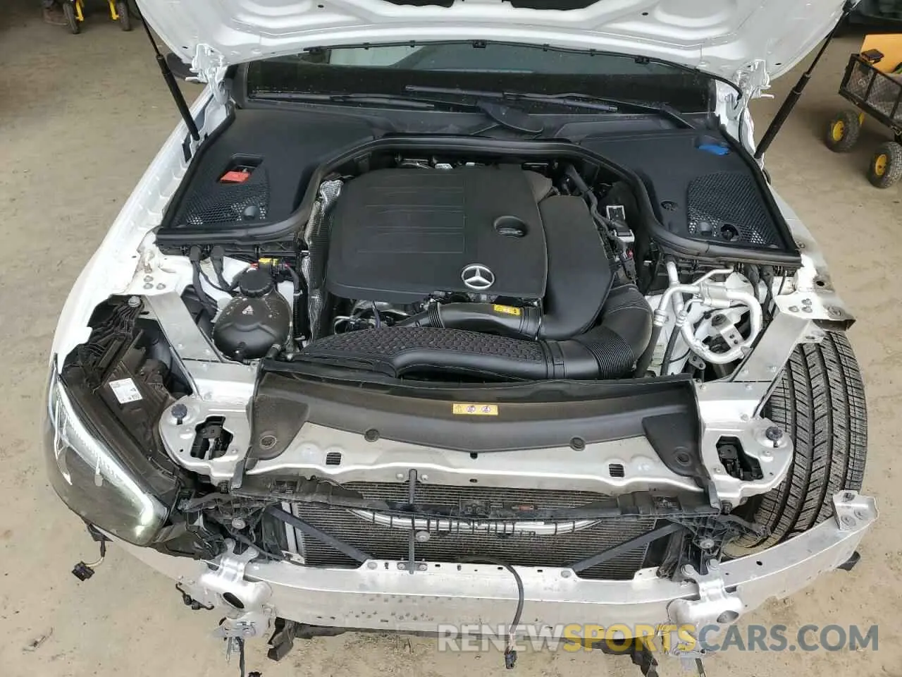 11 fotografías del automóvil dañado W1KZF8DB7NB050539 MERCEDES-BENZ E-CLASS 2022