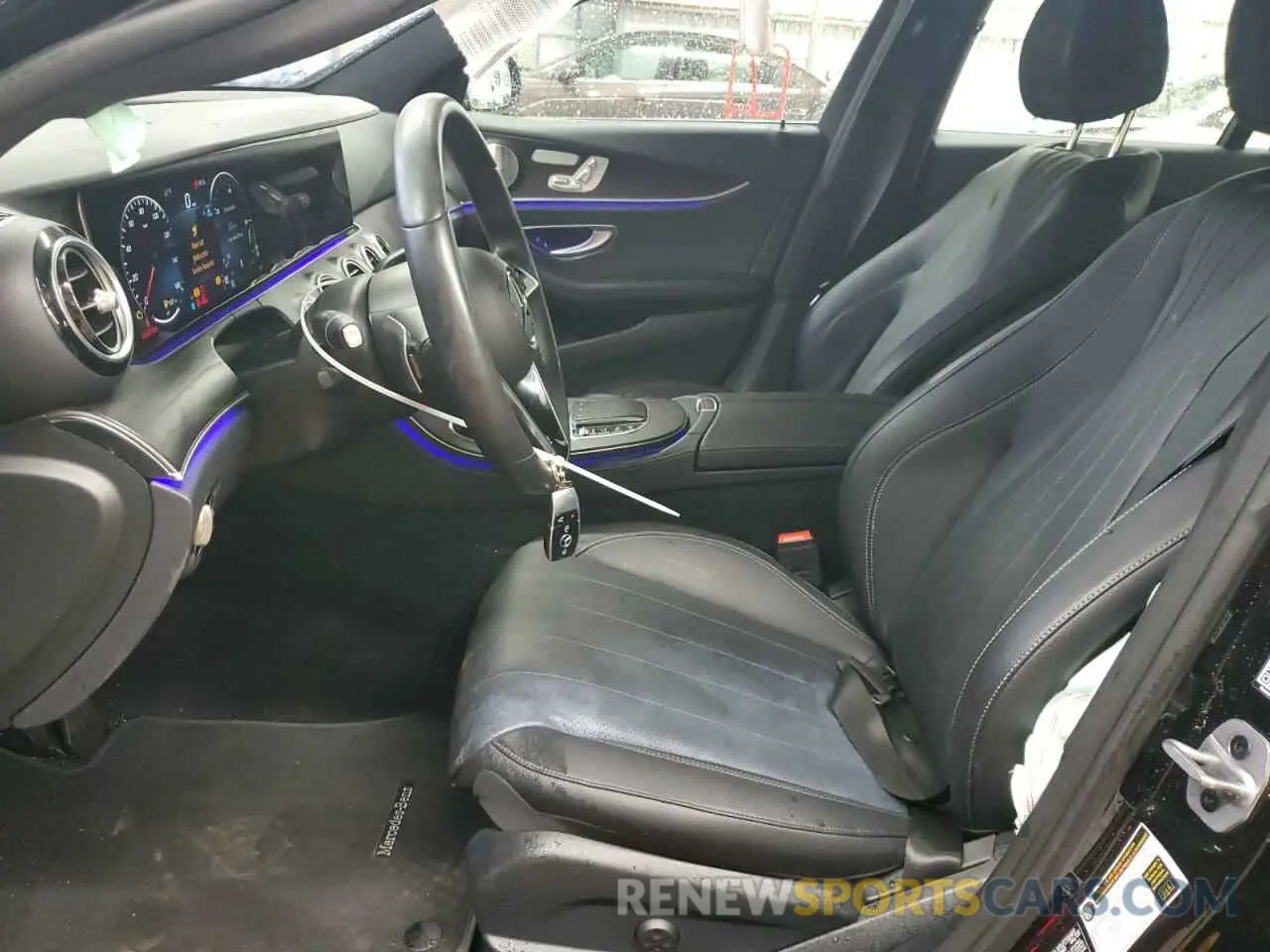 7 fotografías del automóvil dañado W1KZF8DB9NB089343 MERCEDES-BENZ E-CLASS 2022