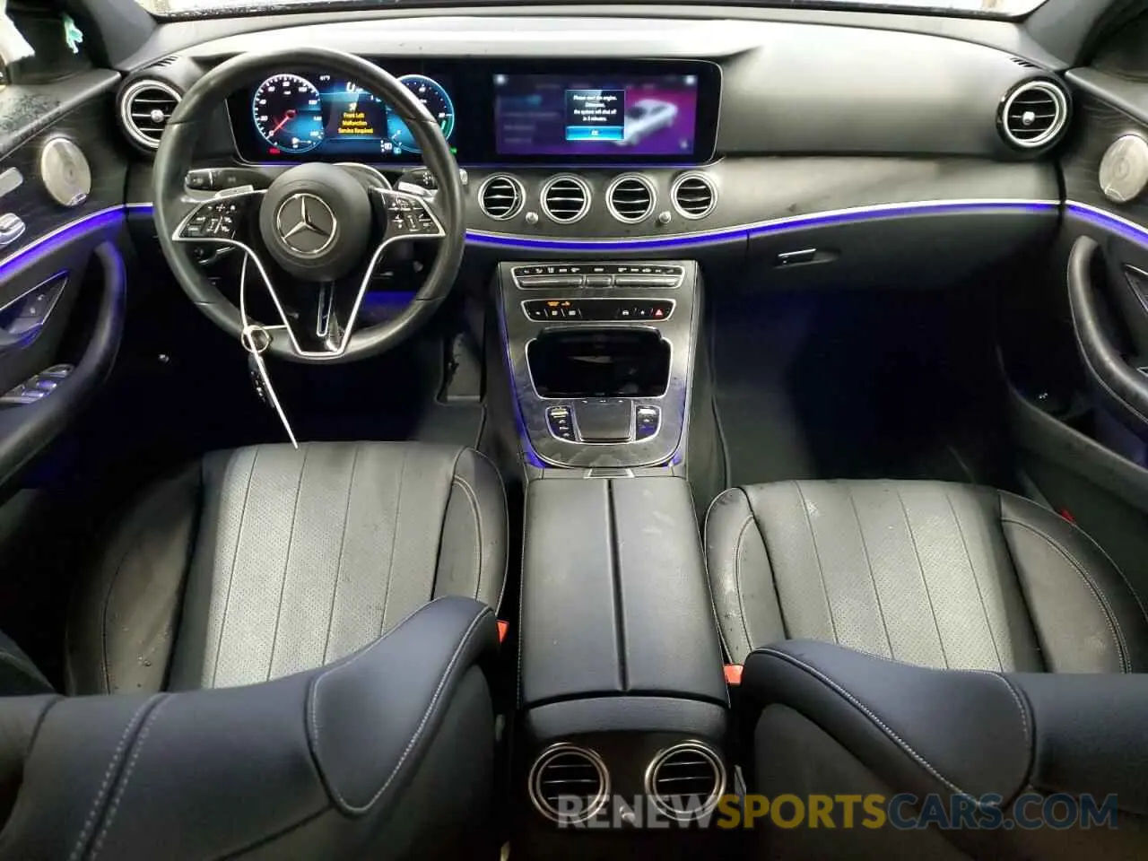 8 fotografías del automóvil dañado W1KZF8DB9NB089343 MERCEDES-BENZ E-CLASS 2022