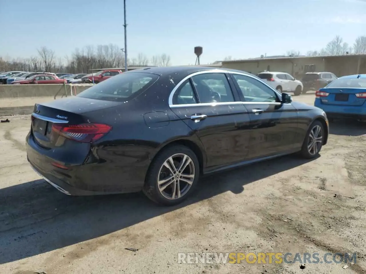 3 fotografías del automóvil dañado W1KZF8EB2NB052455 MERCEDES-BENZ E-CLASS 2022