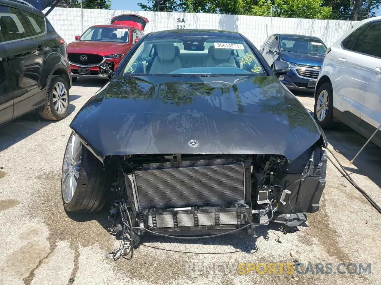 5 fotografías del automóvil dañado W1K1J5KB9PF205441 MERCEDES-BENZ E-CLASS 2023