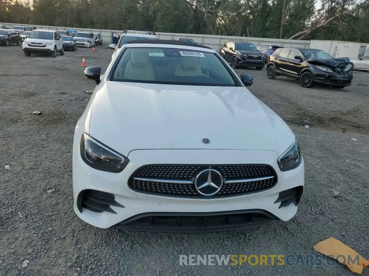 5 fotografías del automóvil dañado W1K1K5JB6PF187575 MERCEDES-BENZ E-CLASS 2023