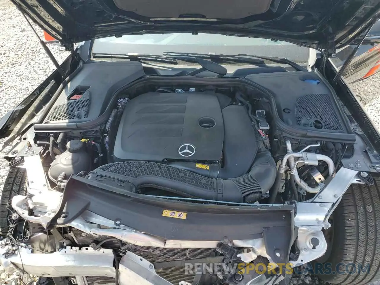 11 fotografías del automóvil dañado W1KZF8DB3PB183771 MERCEDES-BENZ E-CLASS 2023