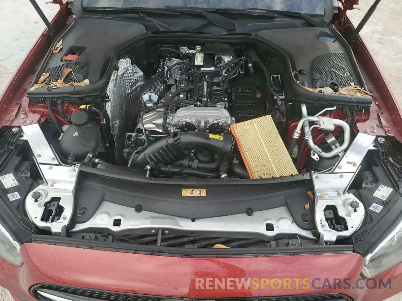 11 fotografías del automóvil dañado W1KZF8DB8PB142861 MERCEDES-BENZ E-CLASS 2023