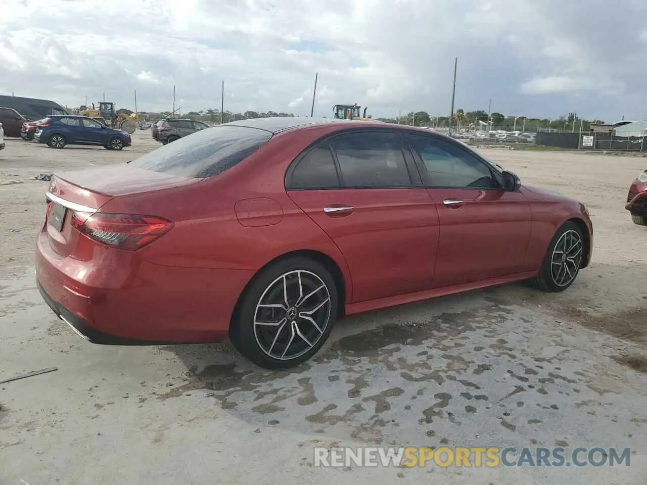 3 fotografías del automóvil dañado W1KZF8DB8PB142861 MERCEDES-BENZ E-CLASS 2023