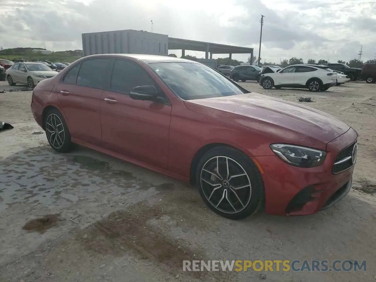 4 fotografías del automóvil dañado W1KZF8DB8PB142861 MERCEDES-BENZ E-CLASS 2023