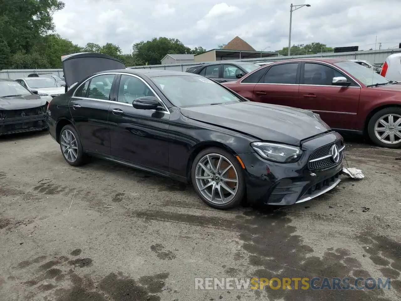 4 fotografías del automóvil dañado W1KZF8EB5PB102588 MERCEDES-BENZ E-CLASS 2023