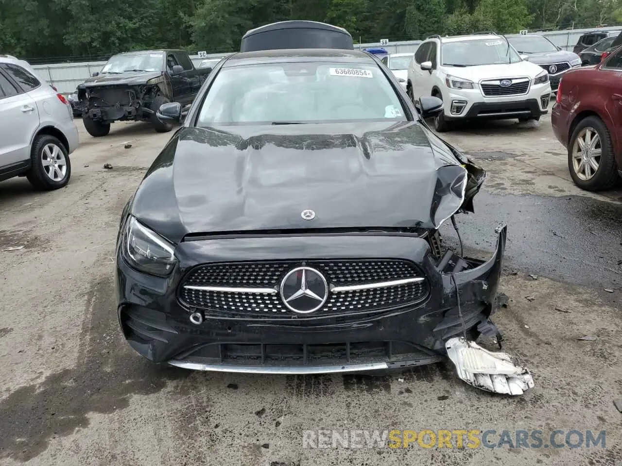 5 fotografías del automóvil dañado W1KZF8EB5PB102588 MERCEDES-BENZ E-CLASS 2023