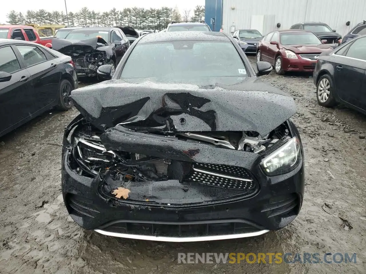 5 fotografías del automóvil dañado W1KZF8EB9PB185667 MERCEDES-BENZ E-CLASS 2023
