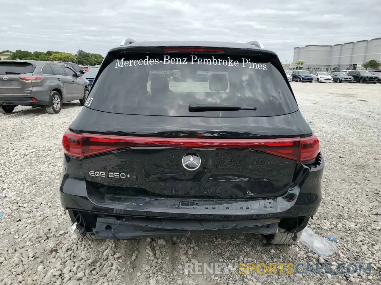 6 fotografías del automóvil dañado W1N9M0CB0RN087092 MERCEDES-BENZ EQB 250+ 2024