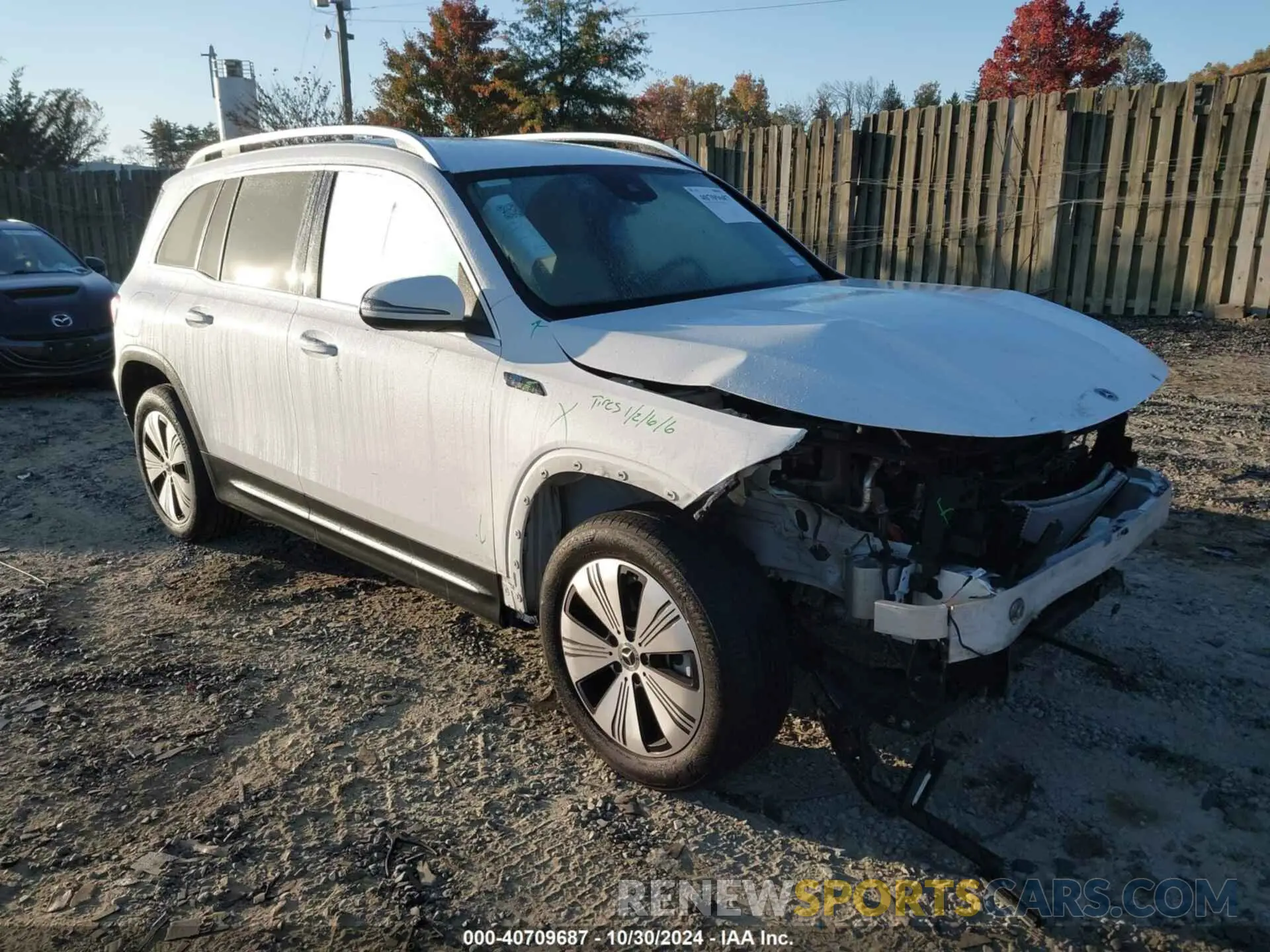 1 fotografías del automóvil dañado W1N9M0CB6PN024429 MERCEDES-BENZ EQB 250 SUV 2023