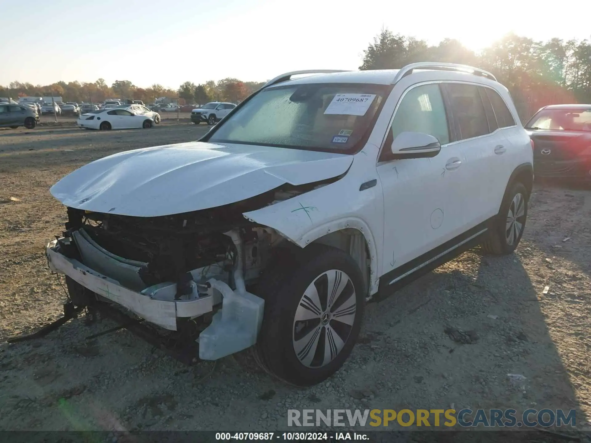 2 fotografías del automóvil dañado W1N9M0CB6PN024429 MERCEDES-BENZ EQB 250 SUV 2023