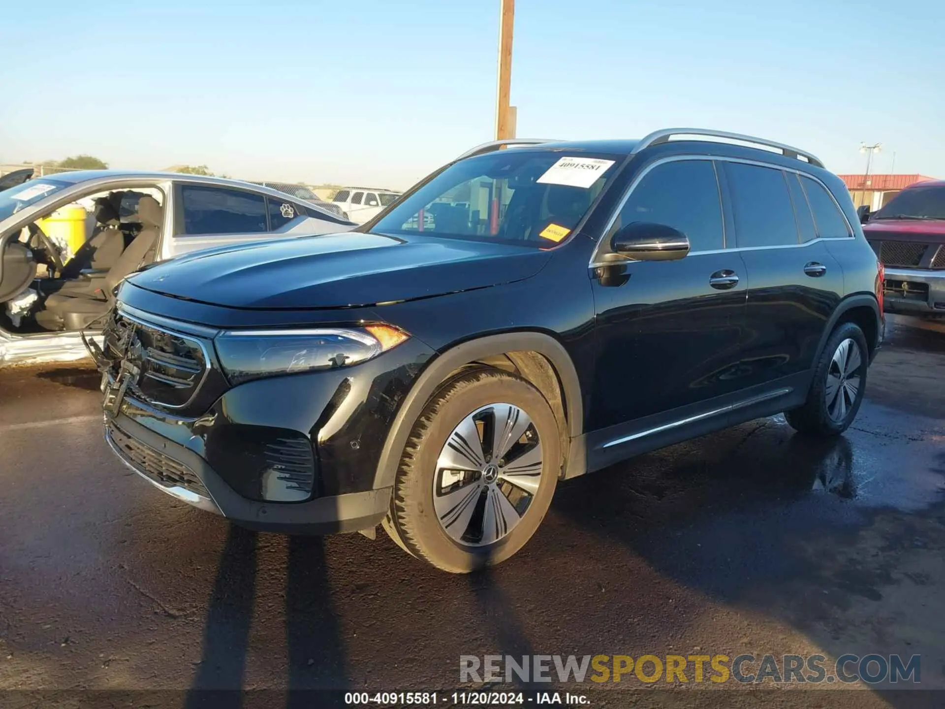2 fotografías del automóvil dañado W1N9M0CB6PN051453 MERCEDES-BENZ EQB 250 SUV 2023