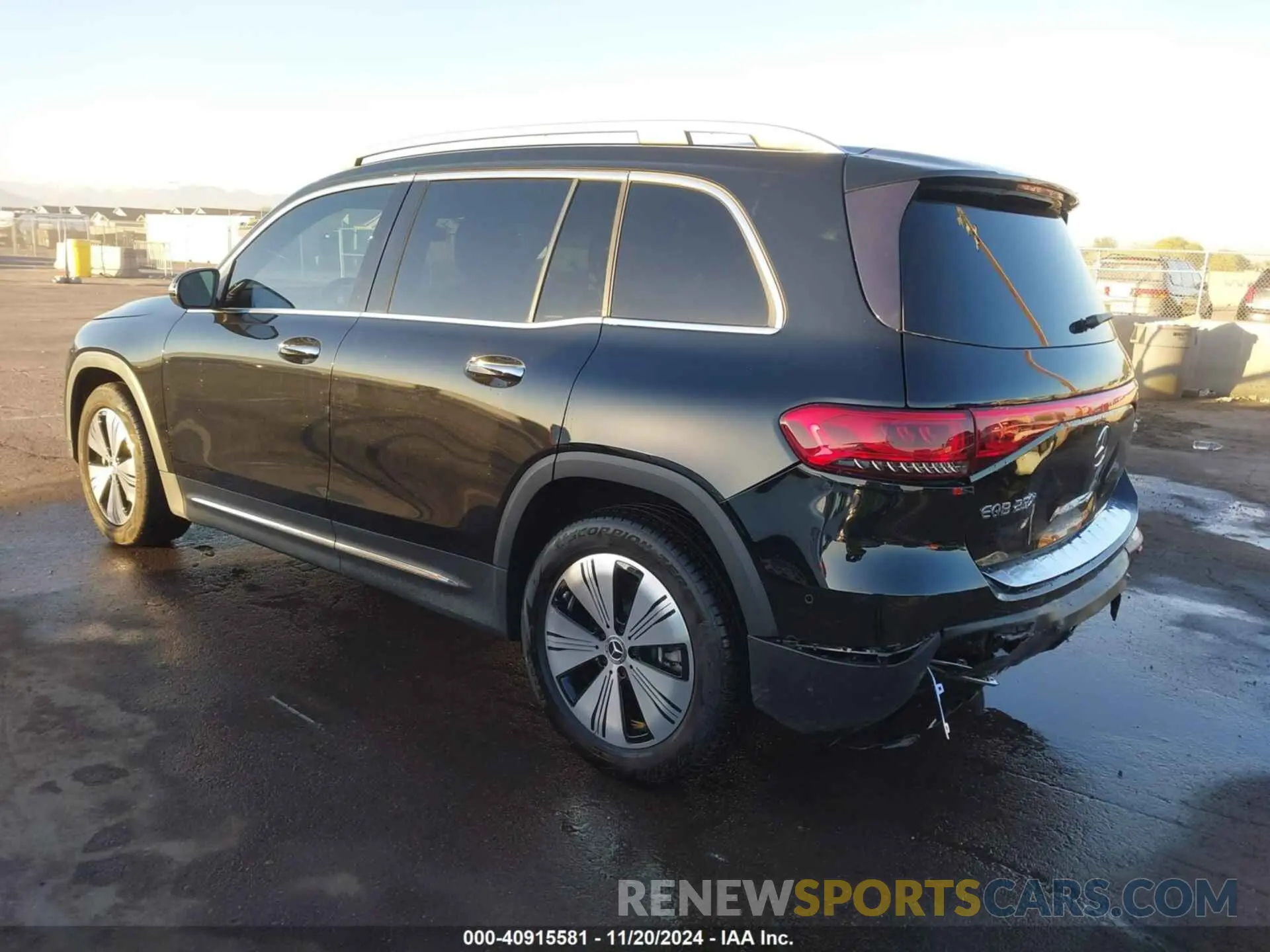 3 fotografías del automóvil dañado W1N9M0CB6PN051453 MERCEDES-BENZ EQB 250 SUV 2023
