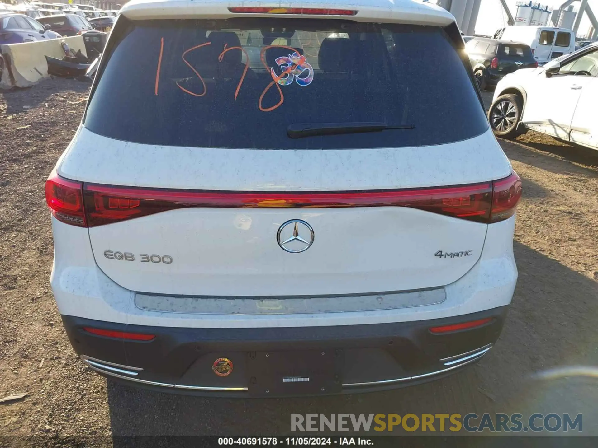 16 fotografías del automóvil dañado W1N9M0KB2PN067652 MERCEDES-BENZ EQB 300 SUV 2023