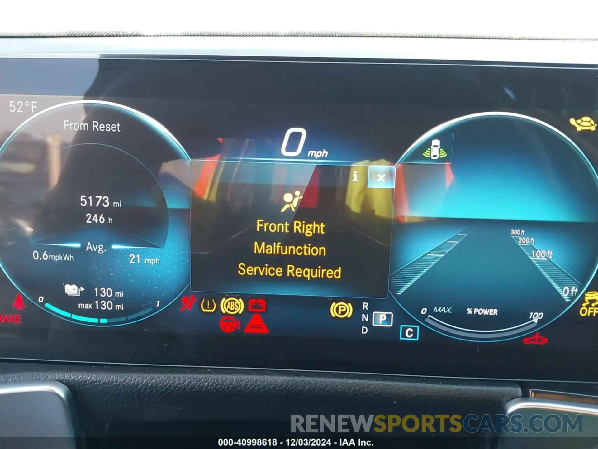 7 fotografías del automóvil dañado W1N9M0KB3PN071919 MERCEDES-BENZ EQB 300 SUV 2023
