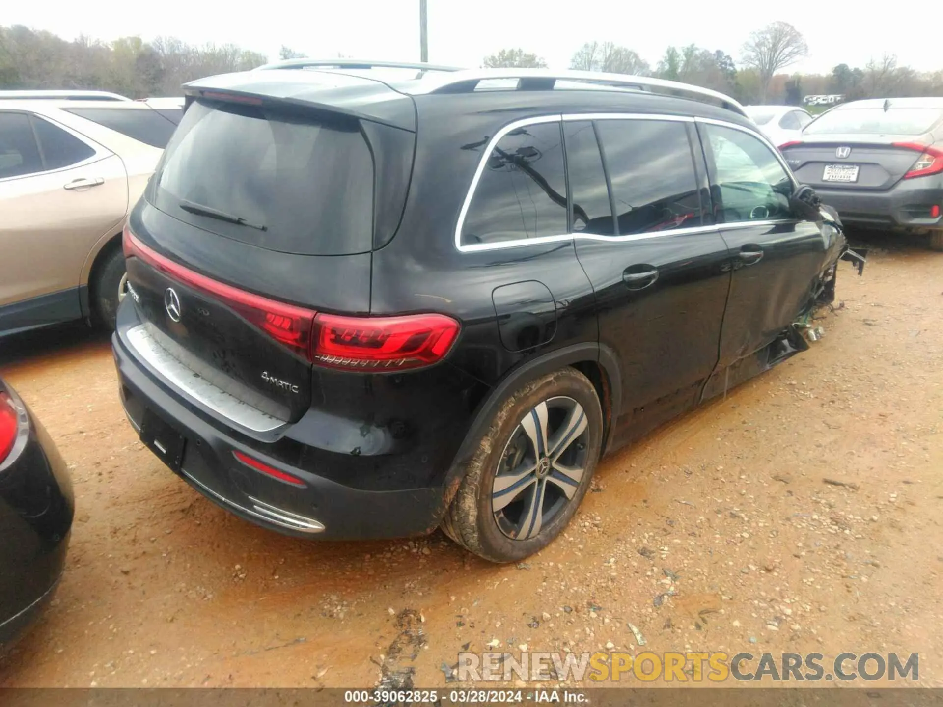 4 fotografías del automóvil dañado W1N9M0KB4PN063361 MERCEDES-BENZ EQB 300 SUV 2023