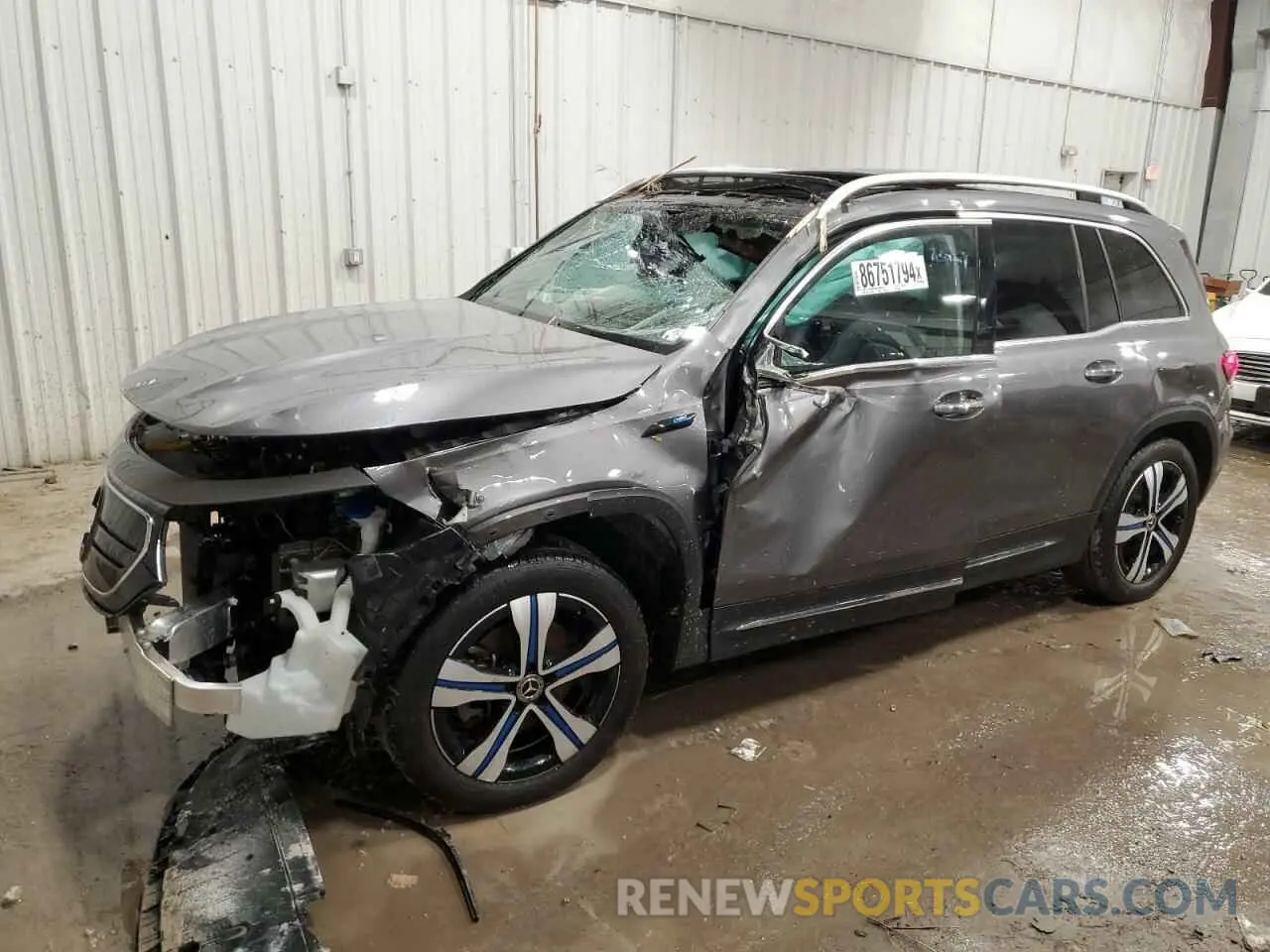 1 fotografías del automóvil dañado W1N9M1DB0NN006025 MERCEDES-BENZ EQB 350 4M 2022