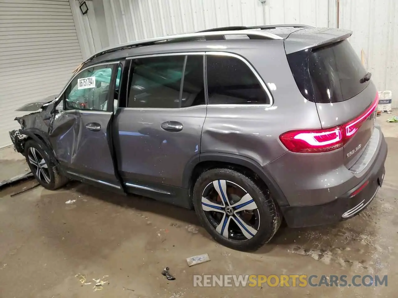 2 fotografías del automóvil dañado W1N9M1DB0NN006025 MERCEDES-BENZ EQB 350 4M 2022