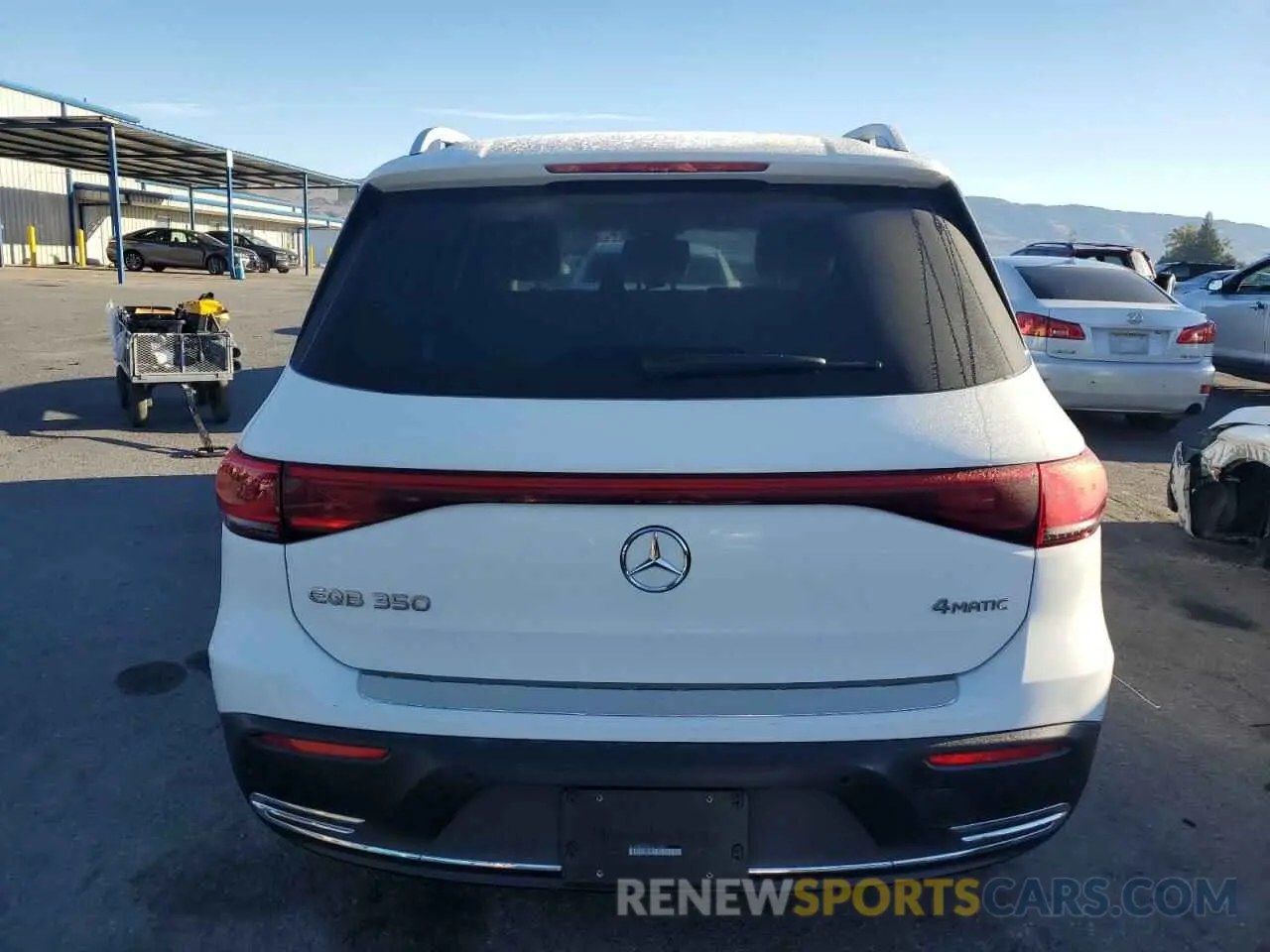 6 fotografías del automóvil dañado W1N9M1DB4NN011048 MERCEDES-BENZ EQB 350 4M 2022