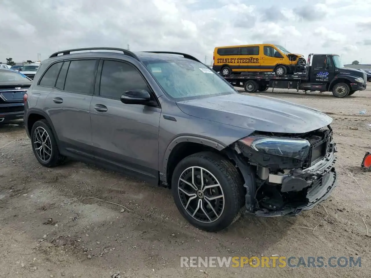 4 fotografías del automóvil dañado W1N9M1DB9NN012292 MERCEDES-BENZ EQB 350 4M 2022
