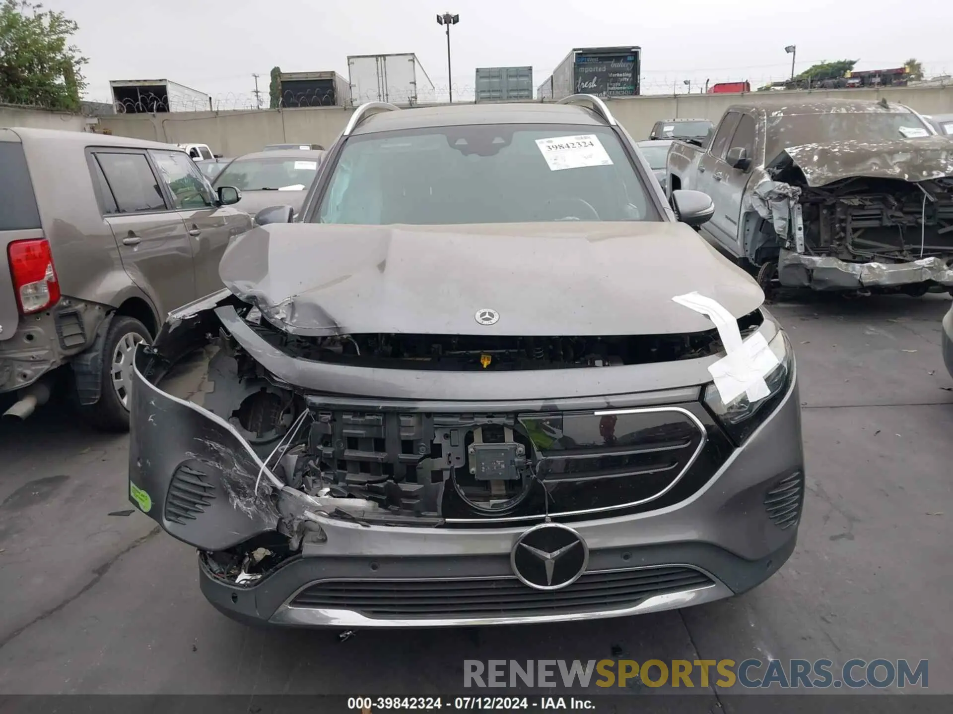 13 fotografías del automóvil dañado W1N9M1DB4NN007002 MERCEDES-BENZ EQB 350 SUV 2022