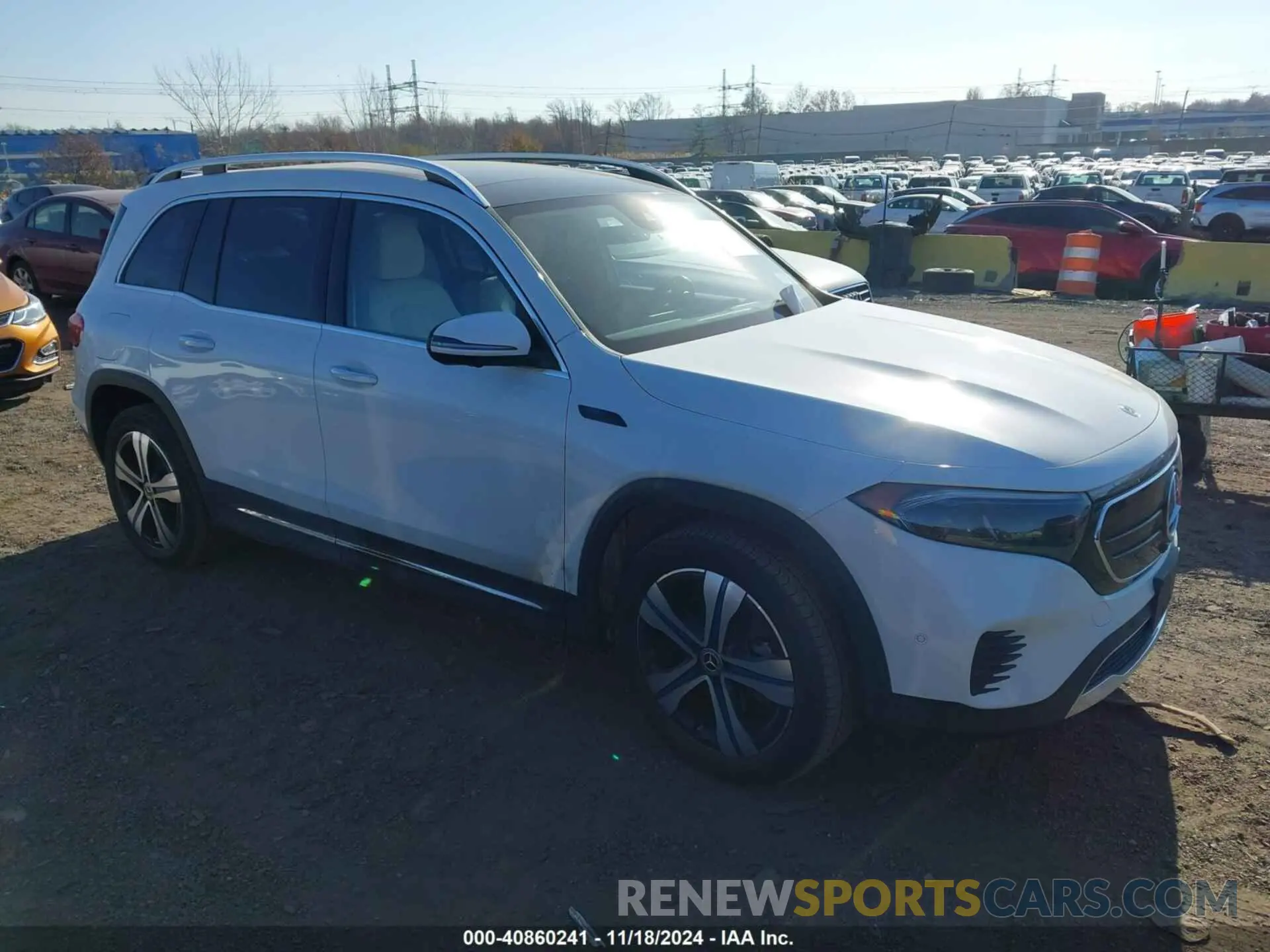 1 fotografías del automóvil dañado W1N9M1DB9PN017401 MERCEDES-BENZ EQB 350 SUV 2023