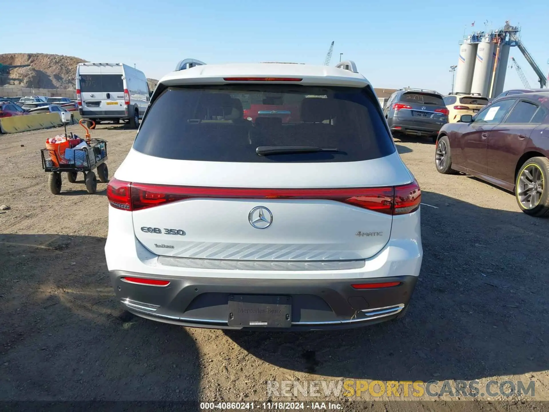 16 fotografías del automóvil dañado W1N9M1DB9PN017401 MERCEDES-BENZ EQB 350 SUV 2023